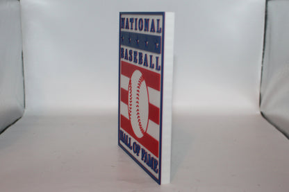 National Baseball Hall Of Fame, MLB 3D printed Logo Sign Wall Desk Shelf Art