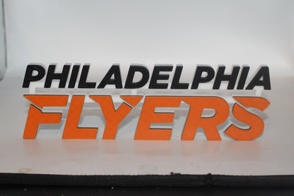 Philadelphia Flyers 3D printed Logo Sign Wall Desk Shelf Art