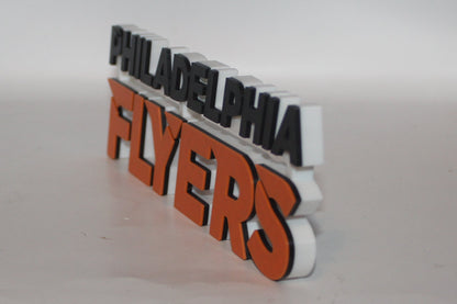 Philadelphia Flyers 3D printed Logo Sign Wall Desk Shelf Art