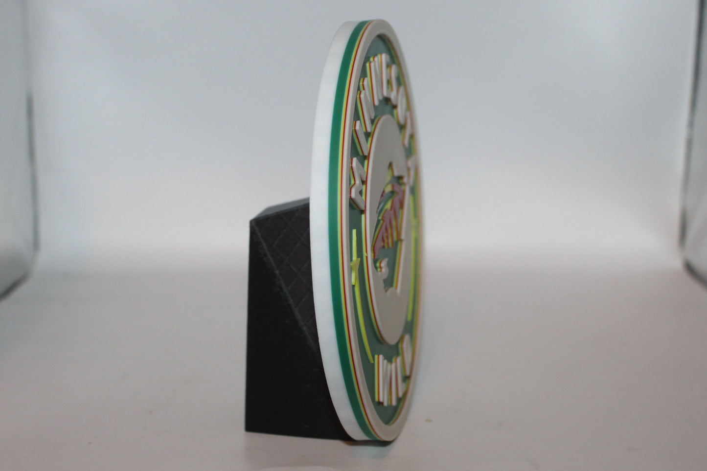 Minnesota Wild 3D printed Logo Sign Wall Desk Shelf Art