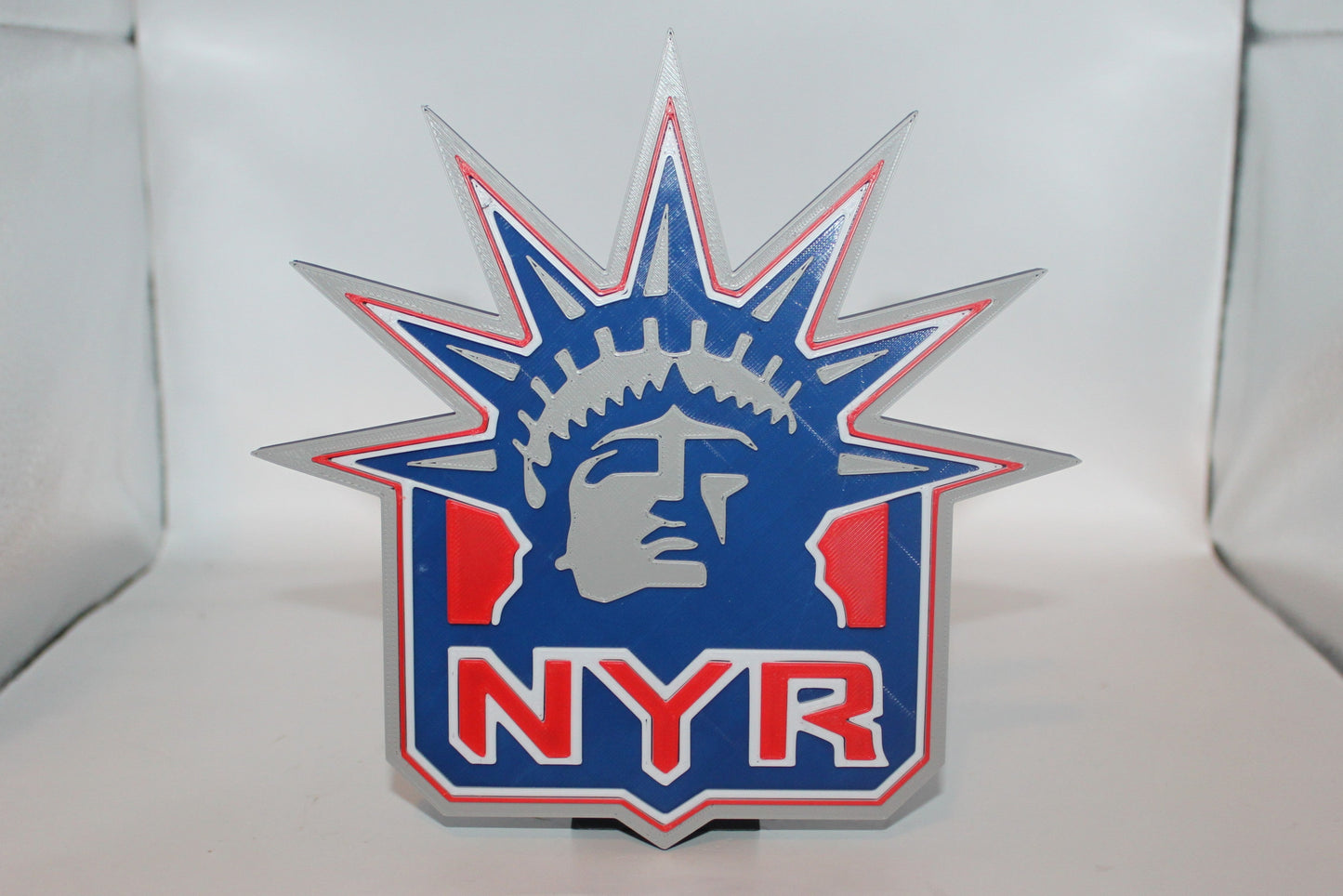 New York Rangers 3D printed Logo Sign Wall Desk Shelf Art