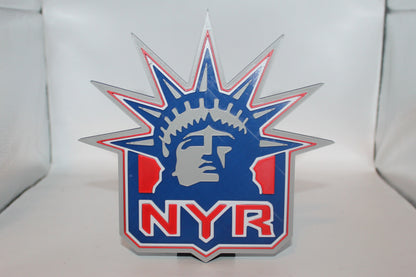New York Rangers 3D printed Logo Sign Wall Desk Shelf Art