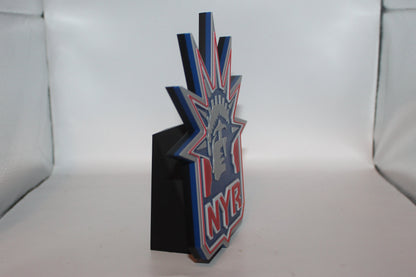 New York Rangers 3D printed Logo Sign Wall Desk Shelf Art