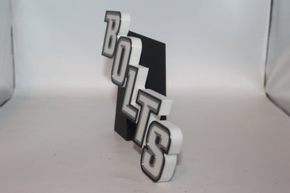 Tampa Bay Lightning 3D printed Logo Sign Wall Desk Shelf Art