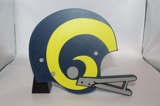 Los Angeles Rams 3D printed Logo Sign Wall Desk Shelf Art