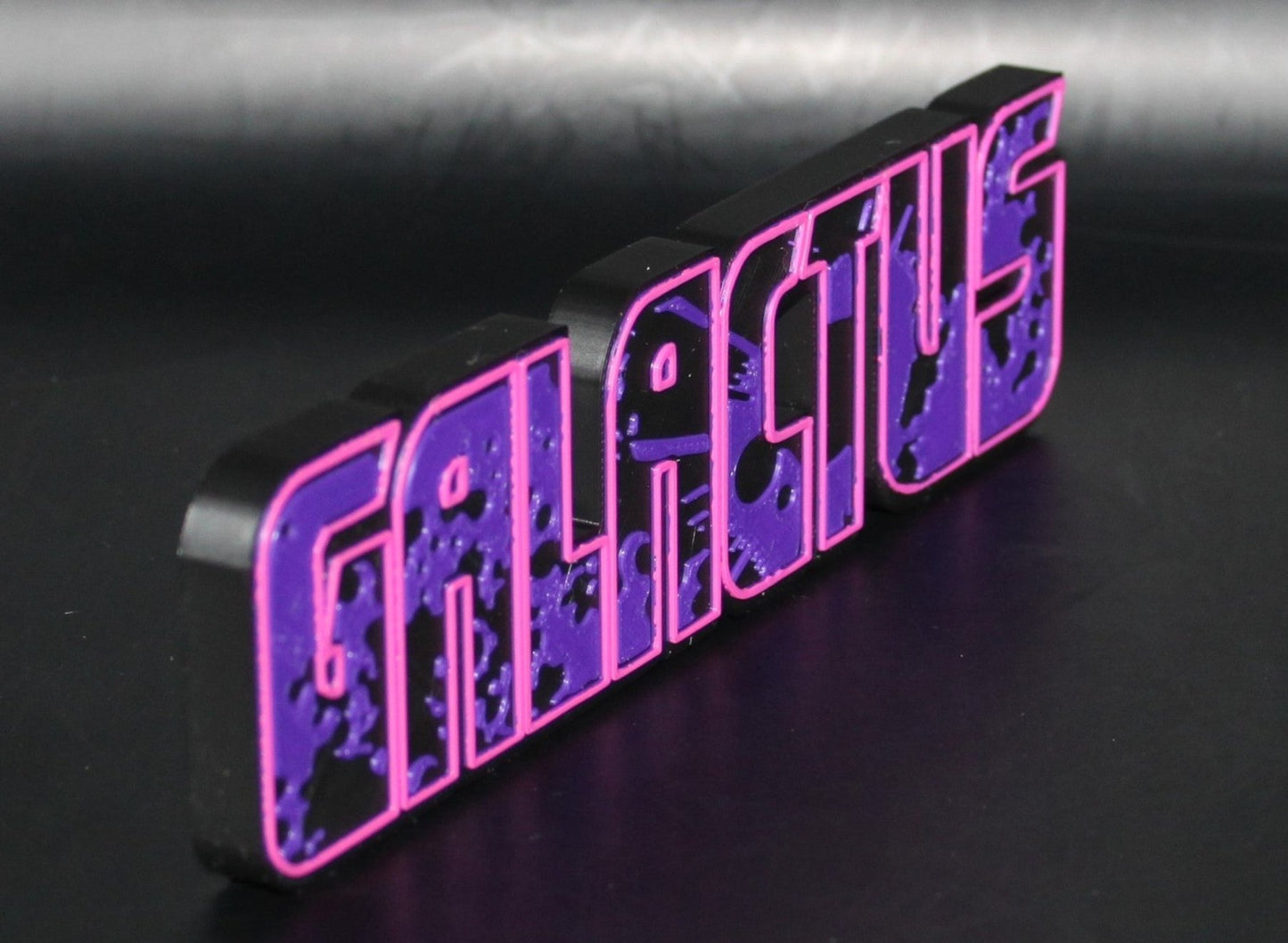 Galactus 3D printed Logo Sign Wall Desk Shelf Art