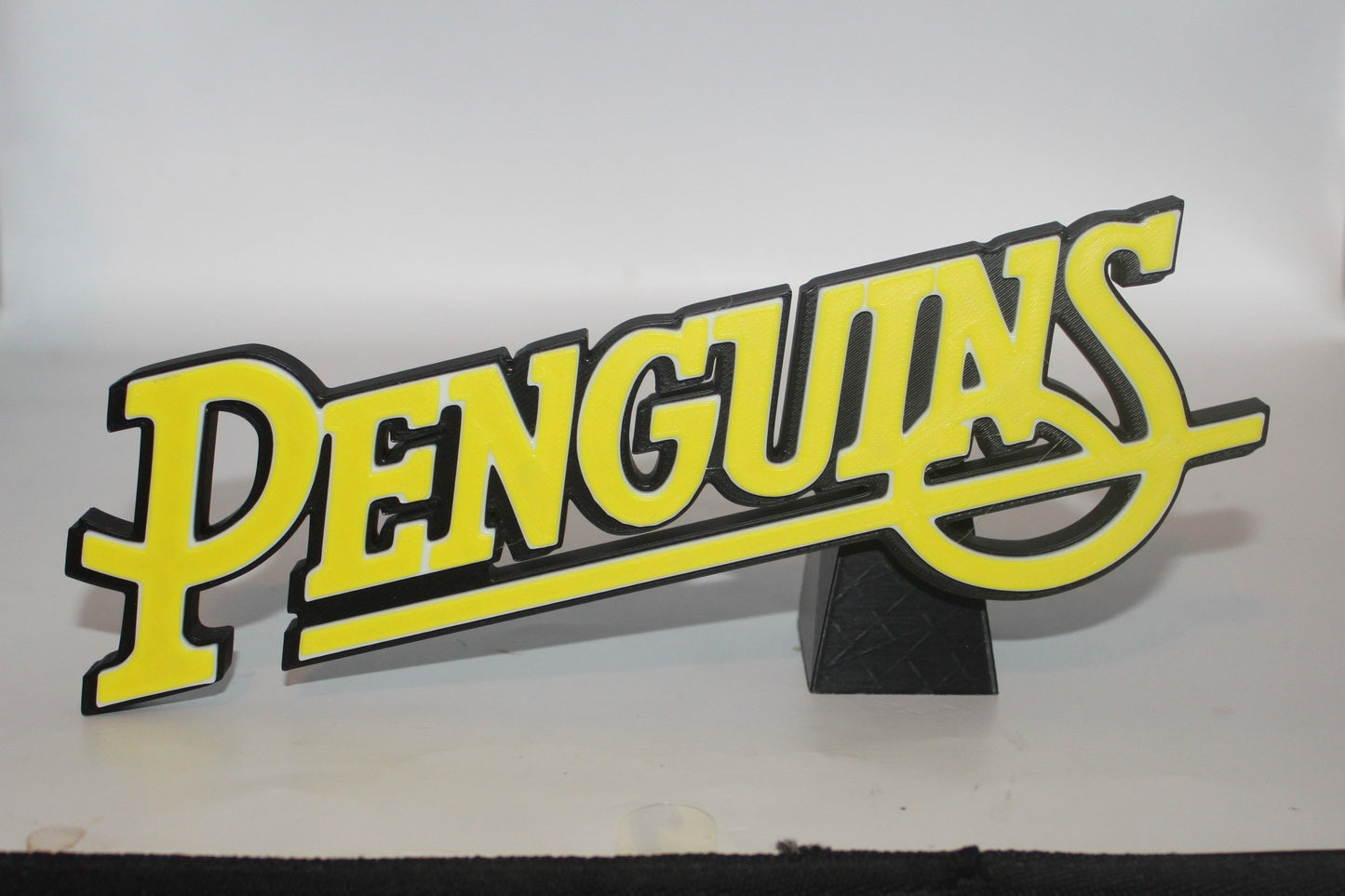 Pittsburgh Penguins 3D printed Logo Sign Wall Desk Shelf Art