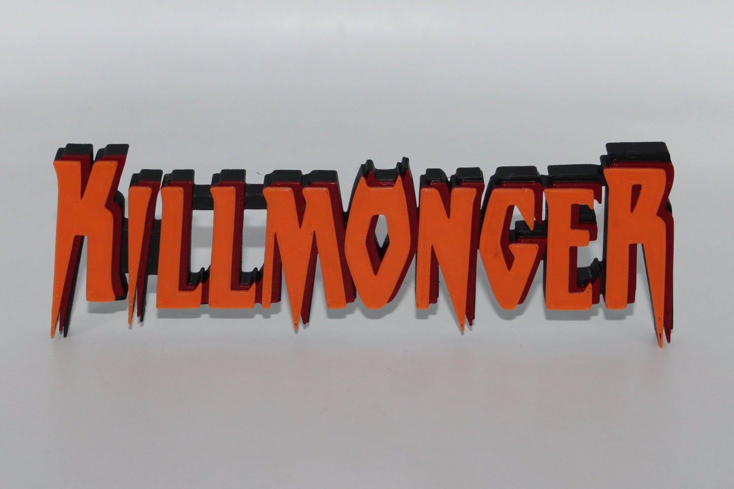 Killmonger 3D printed Logo Sign Wall Desk Shelf Art