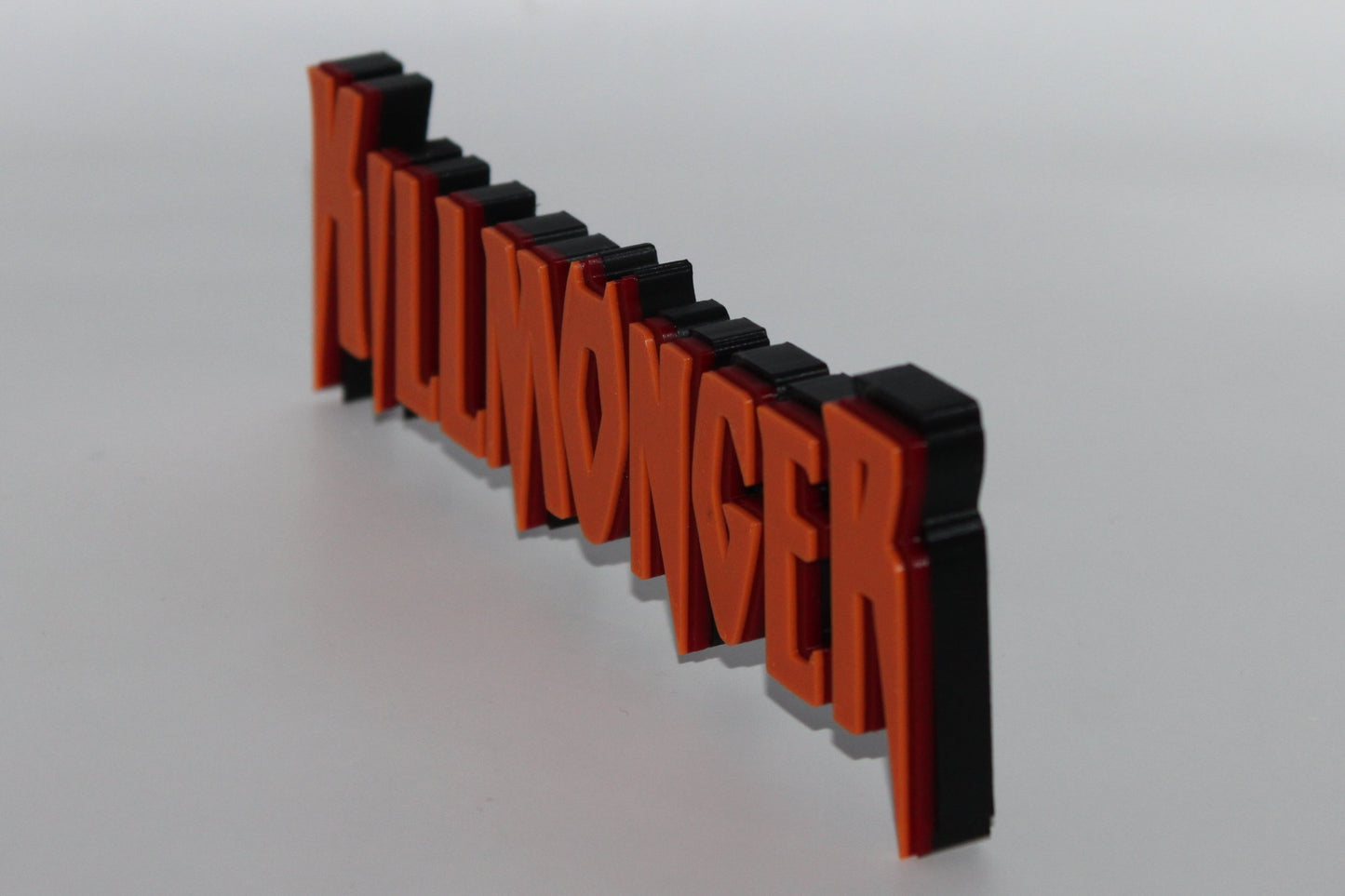 Killmonger 3D printed Logo Sign Wall Desk Shelf Art