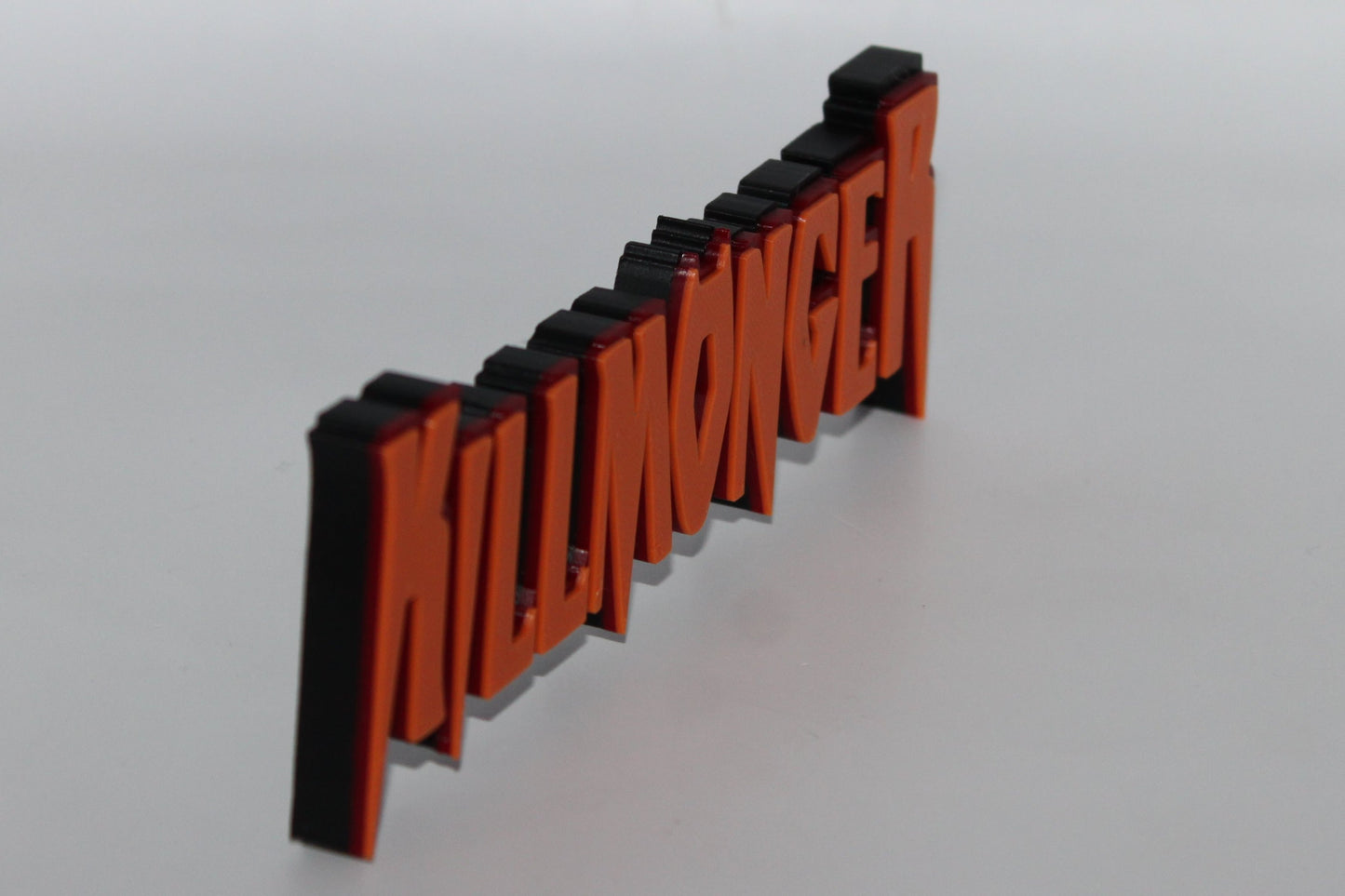 Killmonger 3D printed Logo Sign Wall Desk Shelf Art