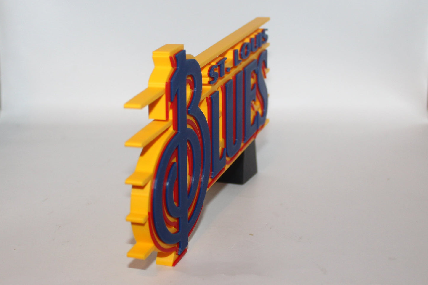 St. Louis Blues 3D printed Logo Sign Wall Desk Shelf Art