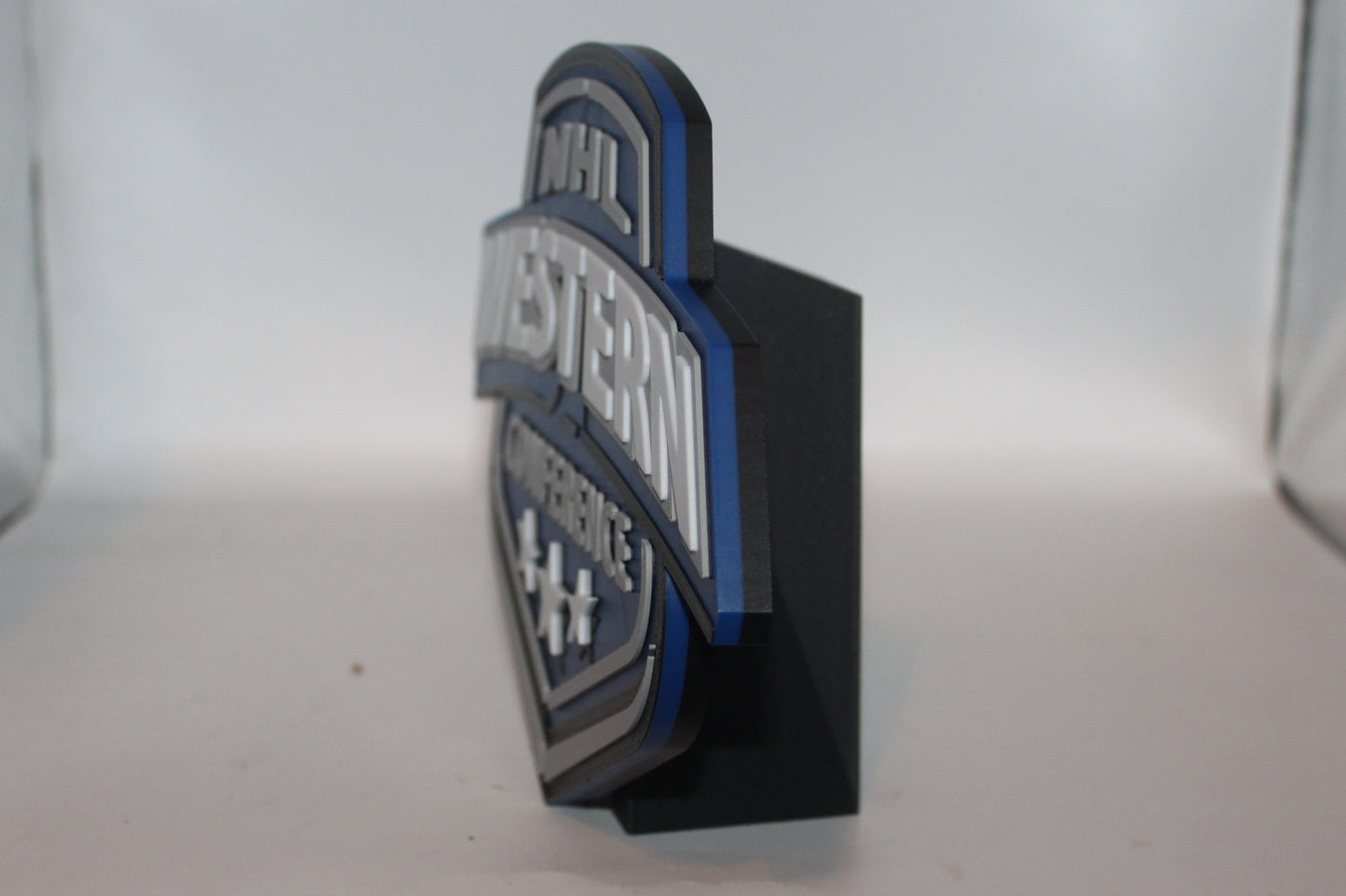 NHL Western Conference 3D printed Logo Sign Wall Desk Shelf Art