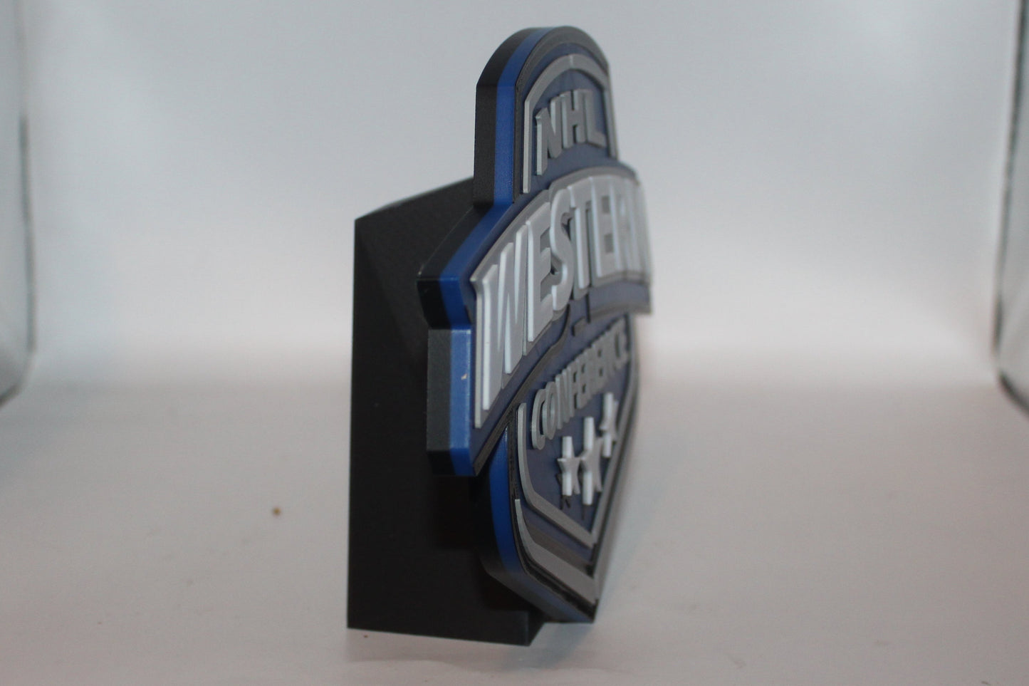 NHL Western Conference 3D printed Logo Sign Wall Desk Shelf Art