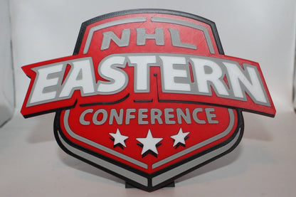 NHL Eastern Conference 3D printed Logo Sign Wall Desk Shelf Art