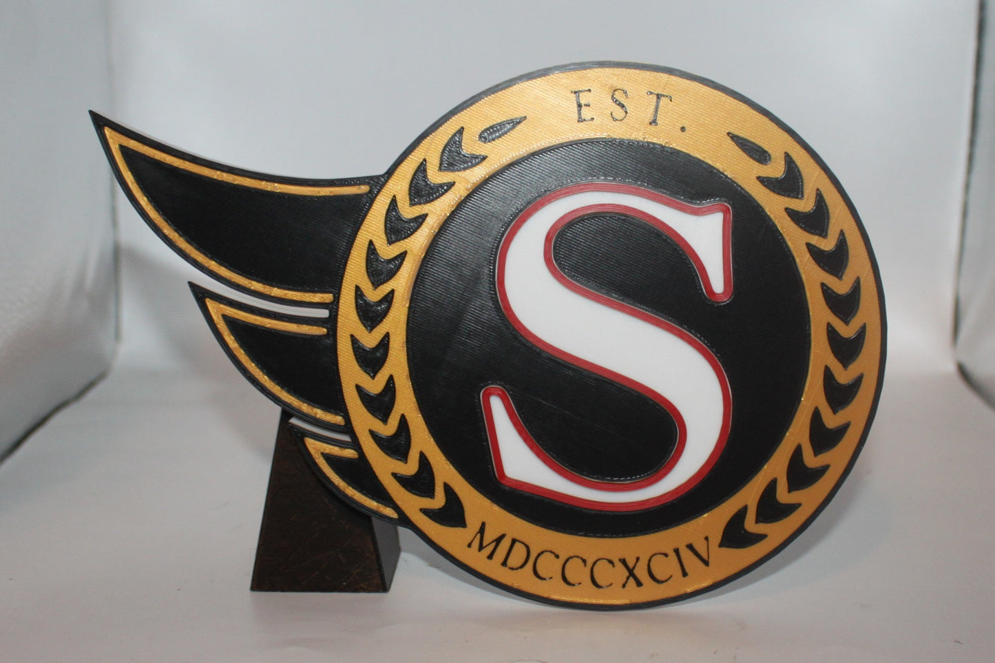 Ottawa Senators 3D printed Logo Sign Wall Desk Shelf Art