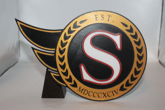 Ottawa Senators 3D printed Logo Sign Wall Desk Shelf Art