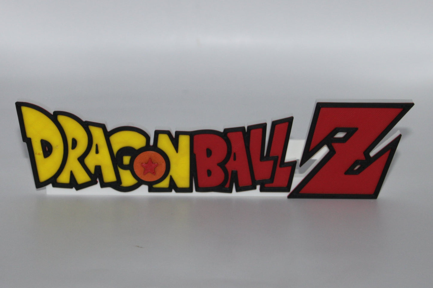 Dragon ball Z 3D printed Logo Sign Wall Desk Shelf Art