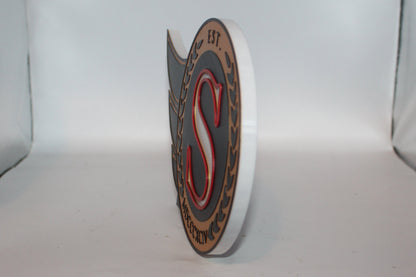 Ottawa Senators 3D printed Logo Sign Wall Desk Shelf Art