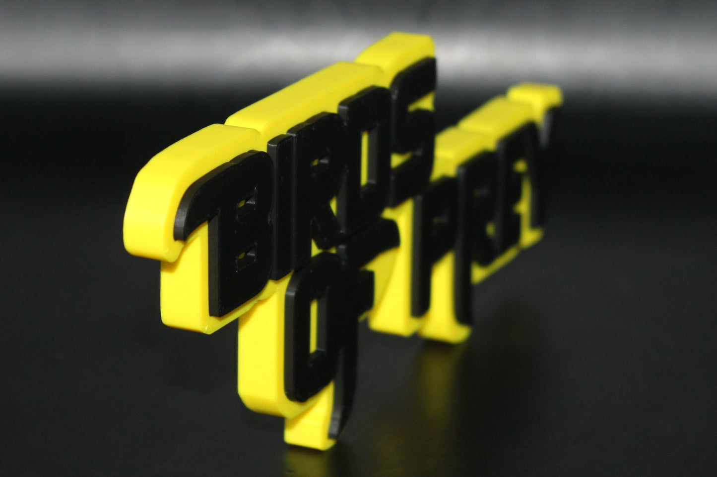 Birds of Prey 3D printed Logo Sign Wall Desk Shelf Art