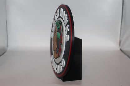 Chicago Blackhawks 3D printed Logo Sign Wall Desk Shelf Art