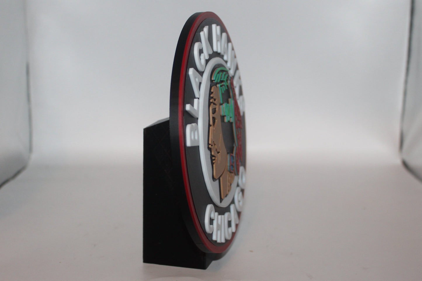 Chicago Blackhawks 3D printed Logo Sign Wall Desk Shelf Art