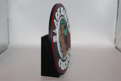 Chicago Blackhawks 3D printed Logo Sign Wall Desk Shelf Art