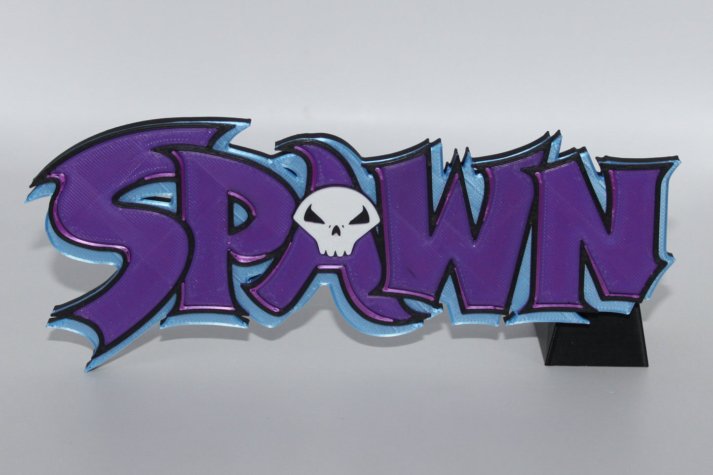 Spawn 3D printed Logo Sign Wall Desk Shelf Art