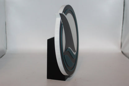San Jose Sharks 3D printed Logo Sign Wall Desk Shelf Art
