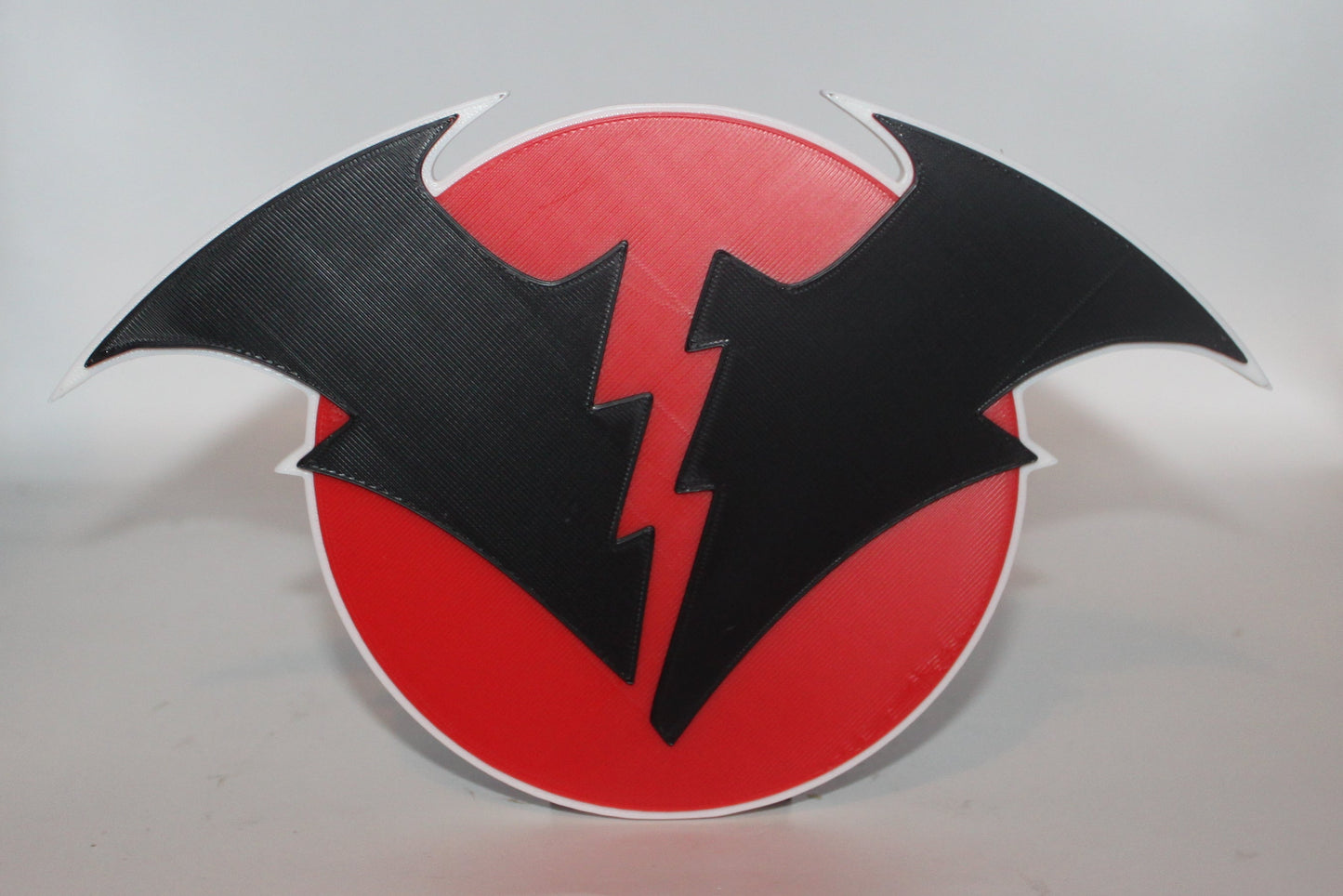 Batman Dark Nights Metal 3D printed Logo Sign Wall Desk Shelf Art