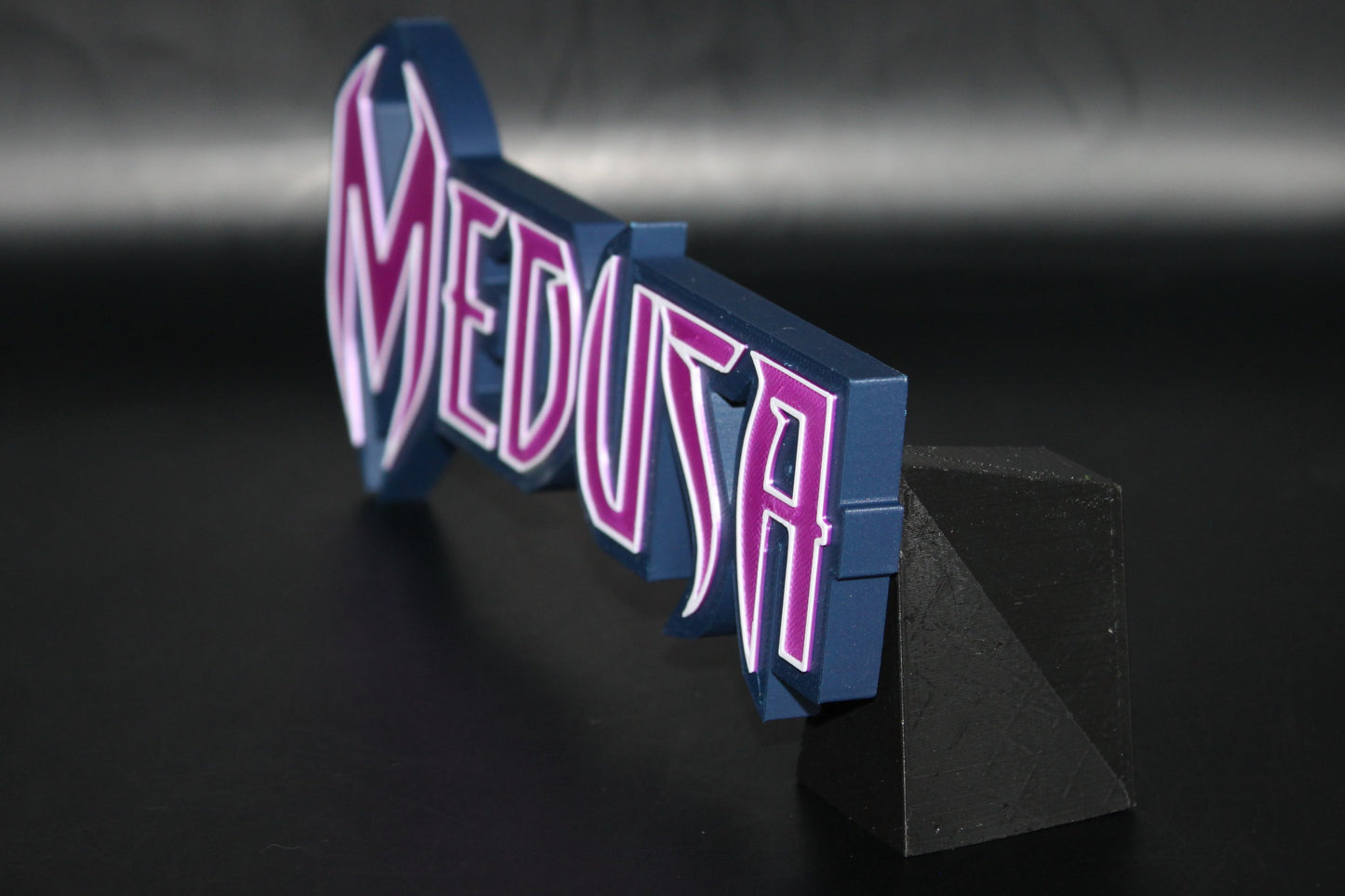 Medusa 3D printed Logo Sign Wall Desk Shelf Art