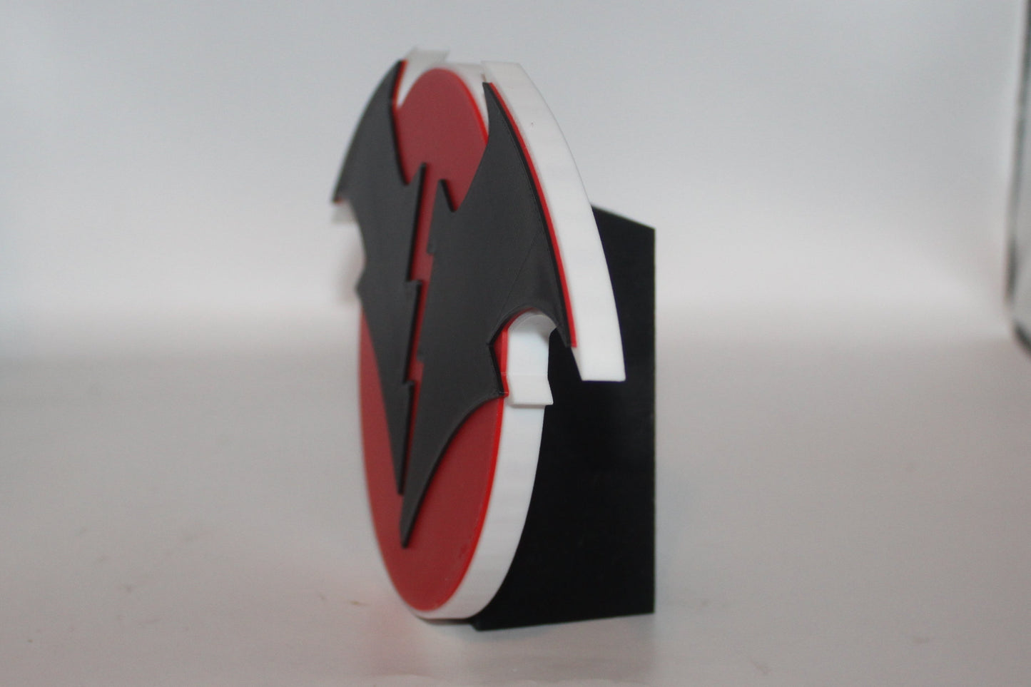Batman Dark Nights Metal 3D printed Logo Sign Wall Desk Shelf Art