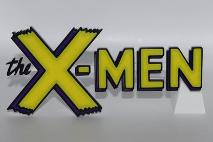 X-Men 3D printed Logo Sign Wall Desk Shelf Art