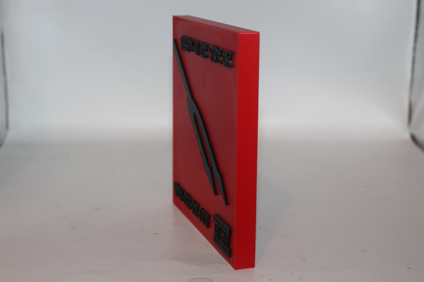 Queens Of The Stone age 3D printed Logo Sign Wall Desk Shelf Art