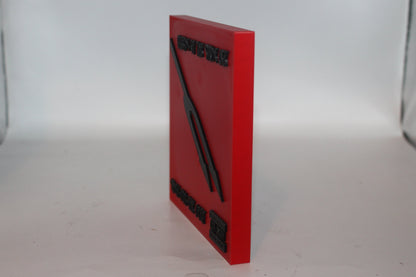Queens Of The Stone age 3D printed Logo Sign Wall Desk Shelf Art