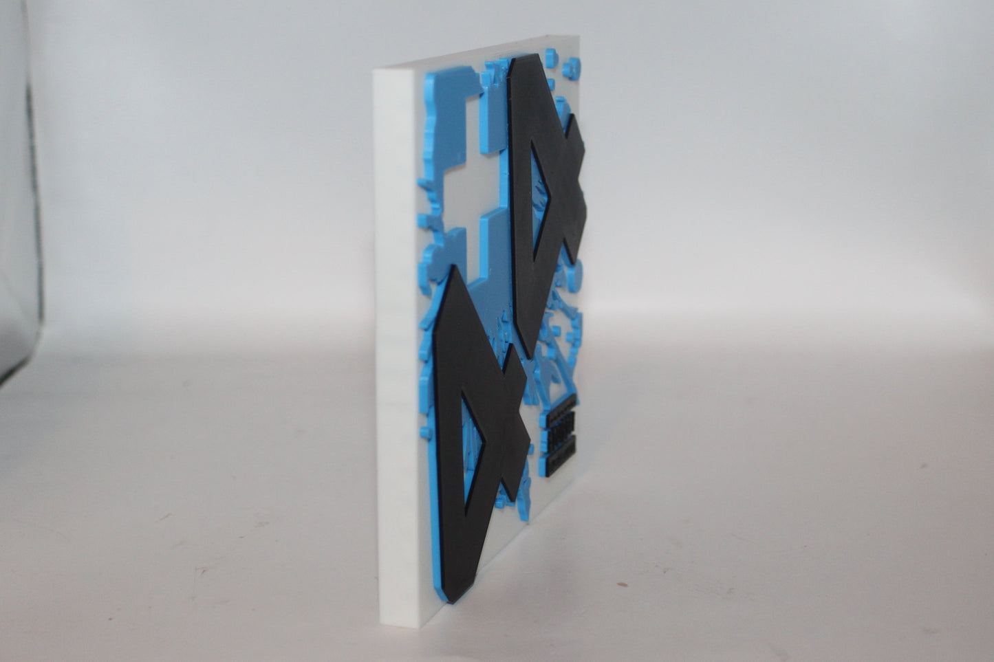 +44, Plus 44 3D printed Logo Sign Wall Desk Shelf Art