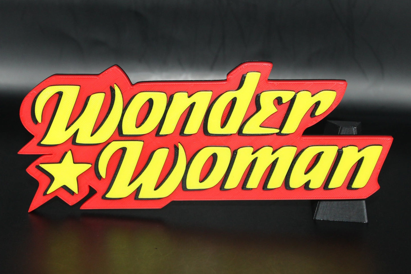 Wonder Woman 3D printed Logo Sign Wall Desk Shelf Art