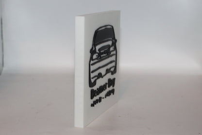 Lil Peep, Beamer Boy 3D printed Logo Sign Wall Desk Shelf Art