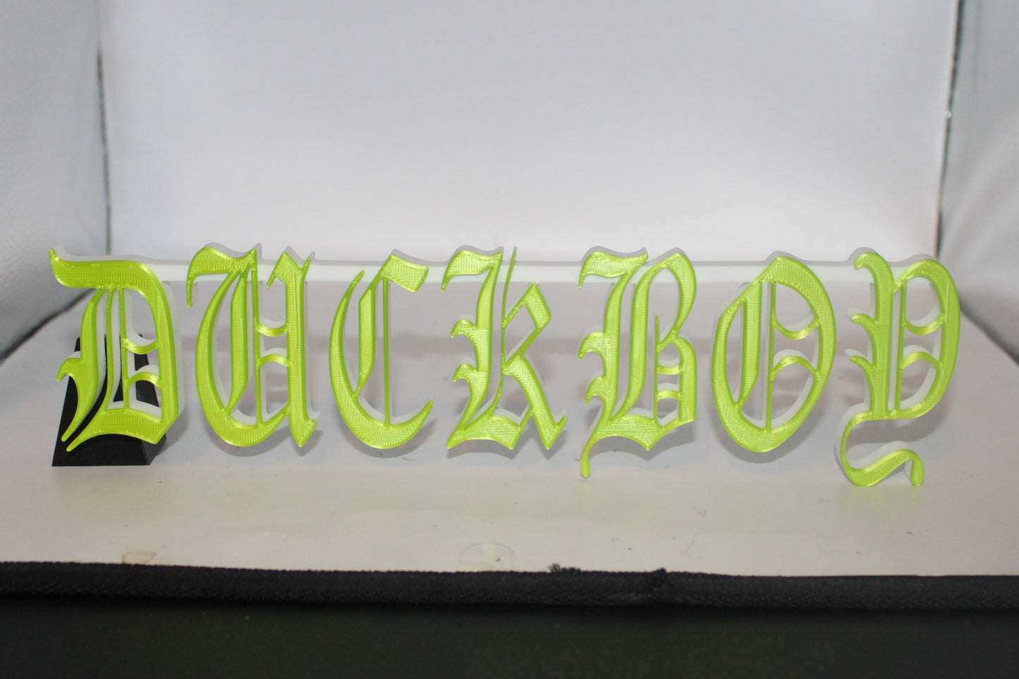 DUCKBOY, Duck Boy 3D printed Logo Sign Wall Desk Shelf Art