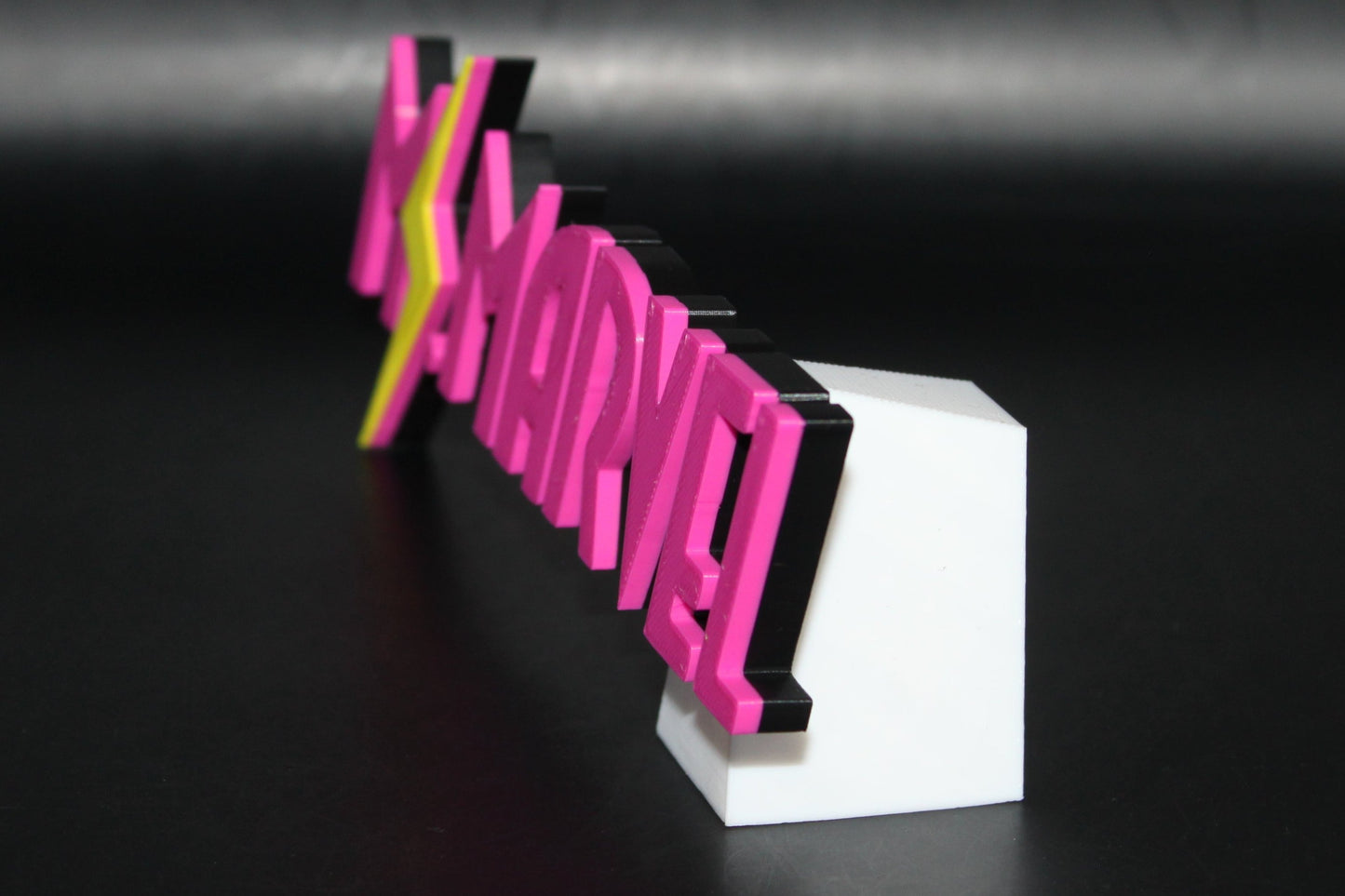 Ms. Marvel 3D printed Logo Sign Wall Desk Shelf Art