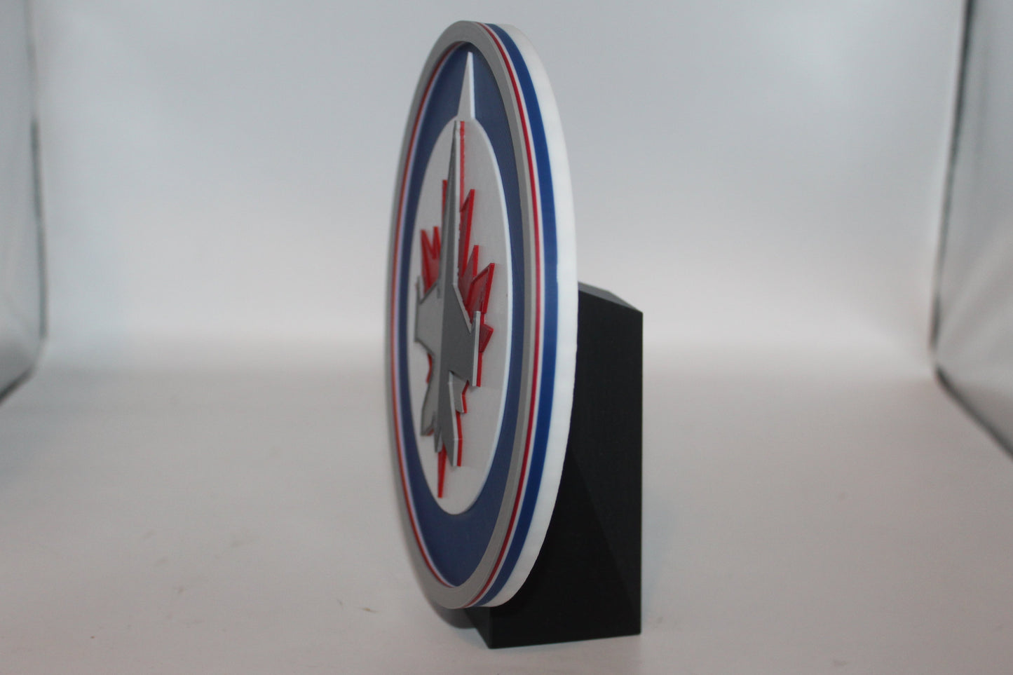 Winnipeg Jets 3D printed Logo Sign Wall Desk Shelf Art