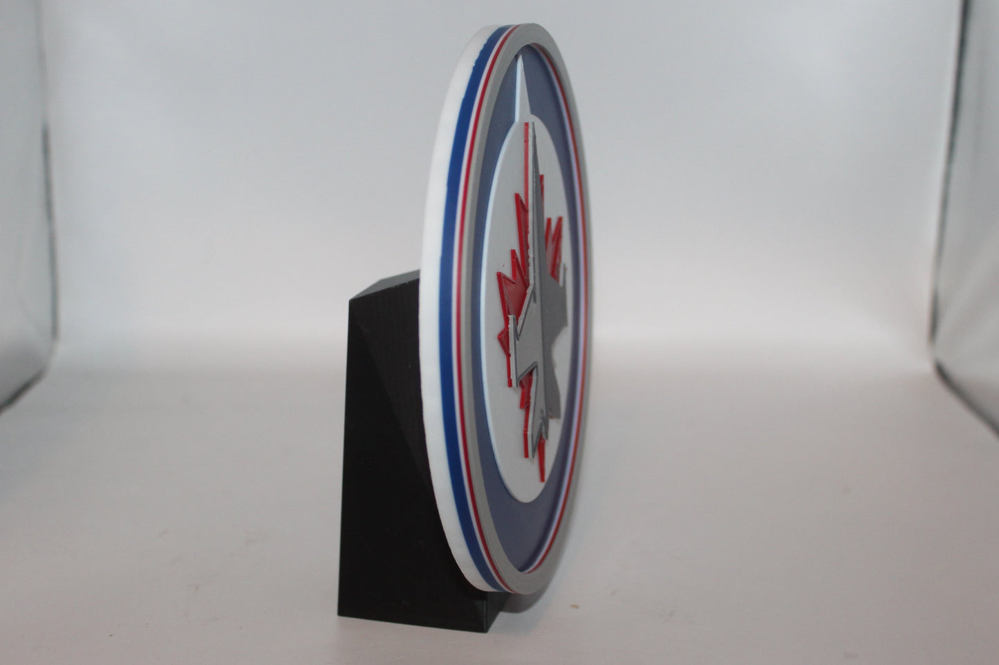 Winnipeg Jets 3D printed Logo Sign Wall Desk Shelf Art