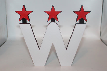 Washington Capitals 3D printed Logo Sign Wall Desk Shelf Art