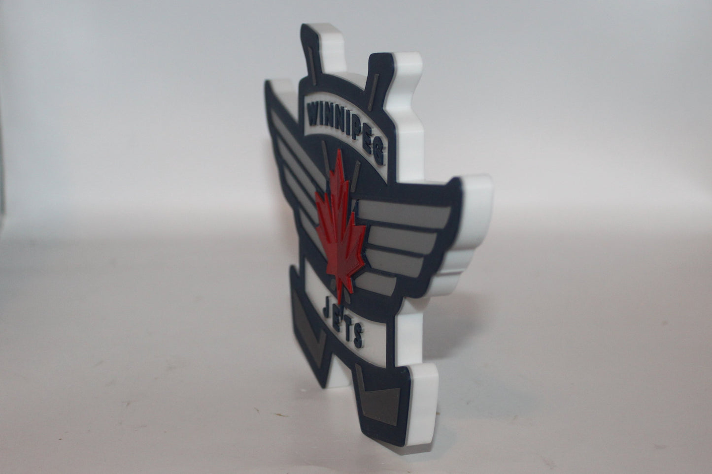 Winnipeg Jets 3D printed Logo Sign Wall Desk Shelf Art