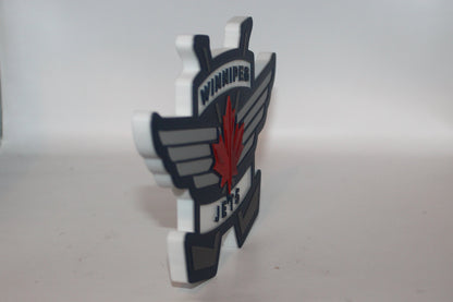 Winnipeg Jets 3D printed Logo Sign Wall Desk Shelf Art