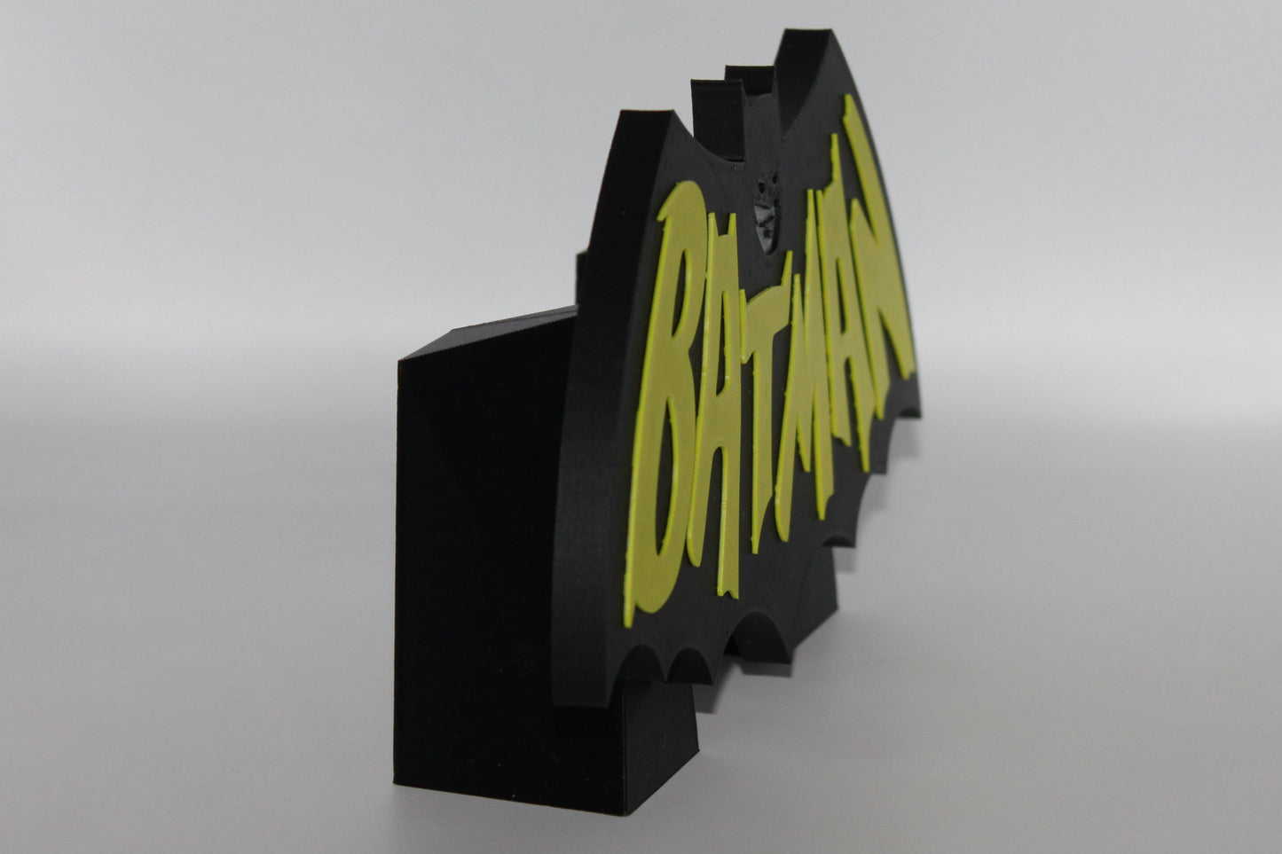 Batman 3D printed Logo Sign Wall Desk Shelf Art