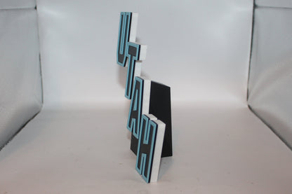 Utah Mammoth 3D printed Logo Sign Wall Desk Shelf Art