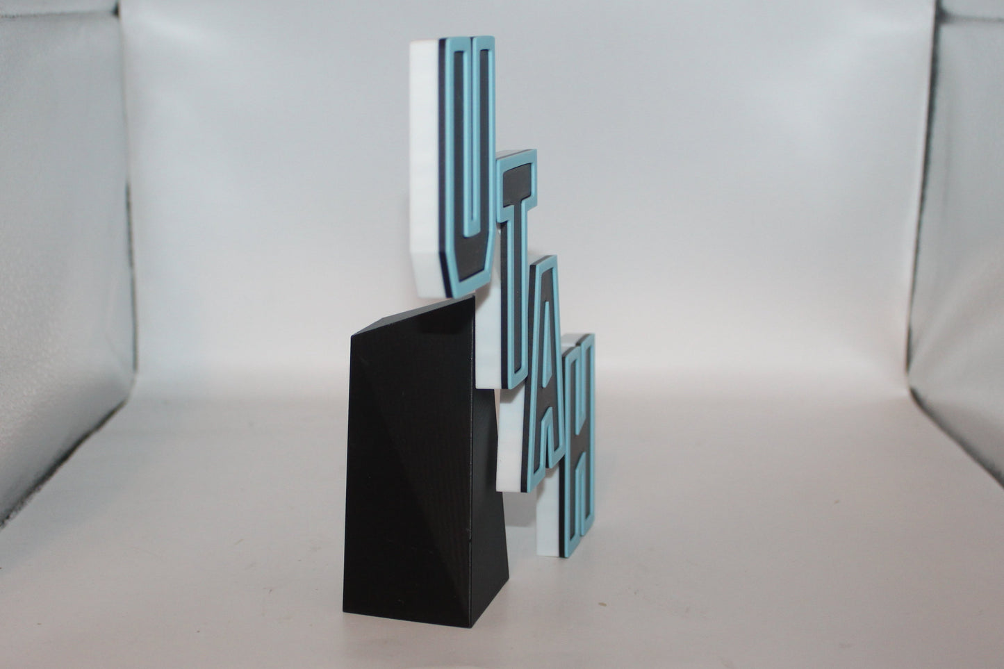 Utah Mammoth 3D printed Logo Sign Wall Desk Shelf Art