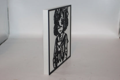 Lil Peep, Love Letter 3D printed Logo Sign Wall Desk Shelf Art