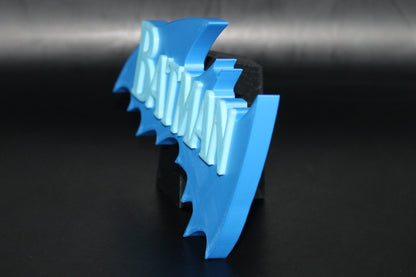 Batman 3D printed Logo Sign Wall Desk Shelf Art