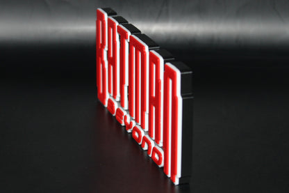 Batman Beyond 3D printed Logo Sign Wall Desk Shelf Art